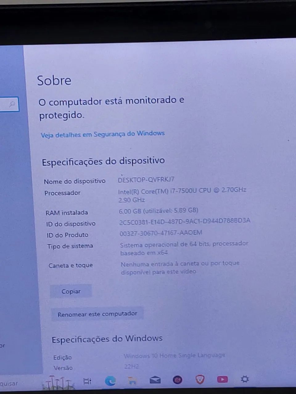 Notebook VAIO Core i7 / SSD 128GB - Ótimo para estudos e uso diário! - Foto 5