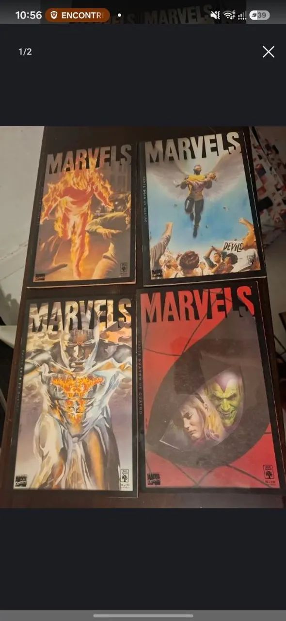 Coleção Marvels Completa -Excelente Estado  - Foto 2