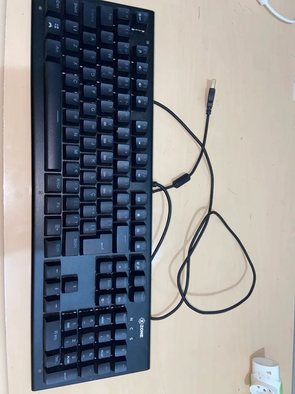 Teclado xzone 100% mecânico 