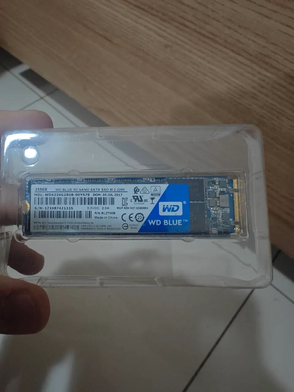 Wd blue sata m.2 256gb - Foto 2