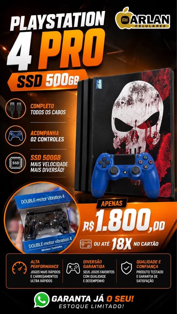 PLAYSTATION 4 SSD 500gb - Foto 2