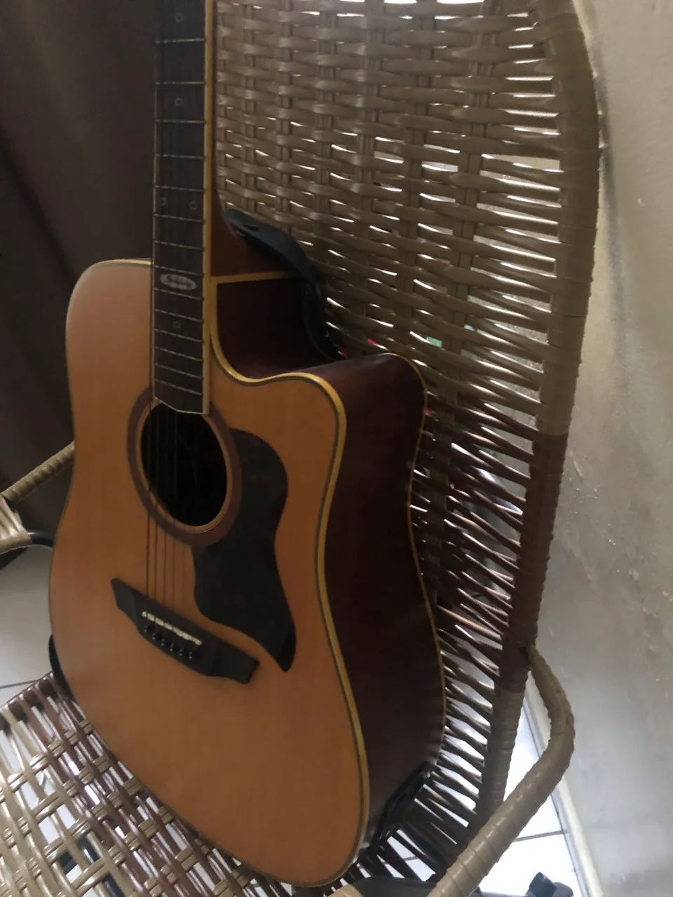 Violão elétrico- Vender Logo - Foto 2