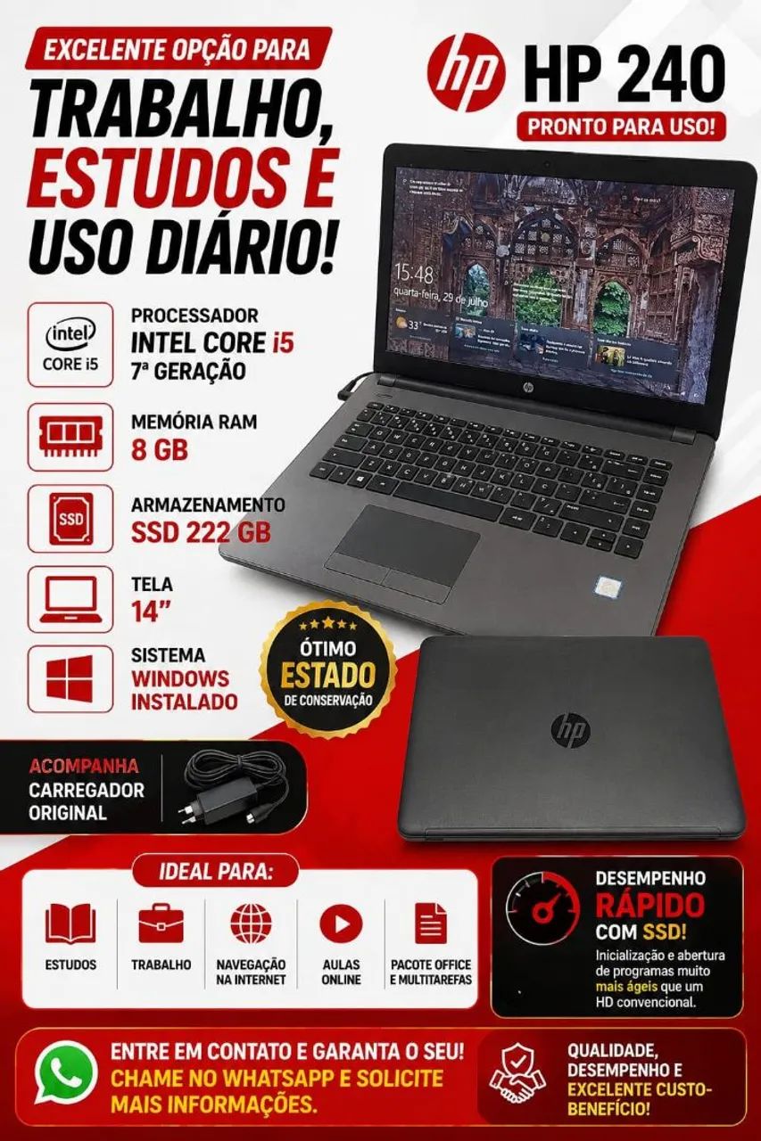 Notebook HP240