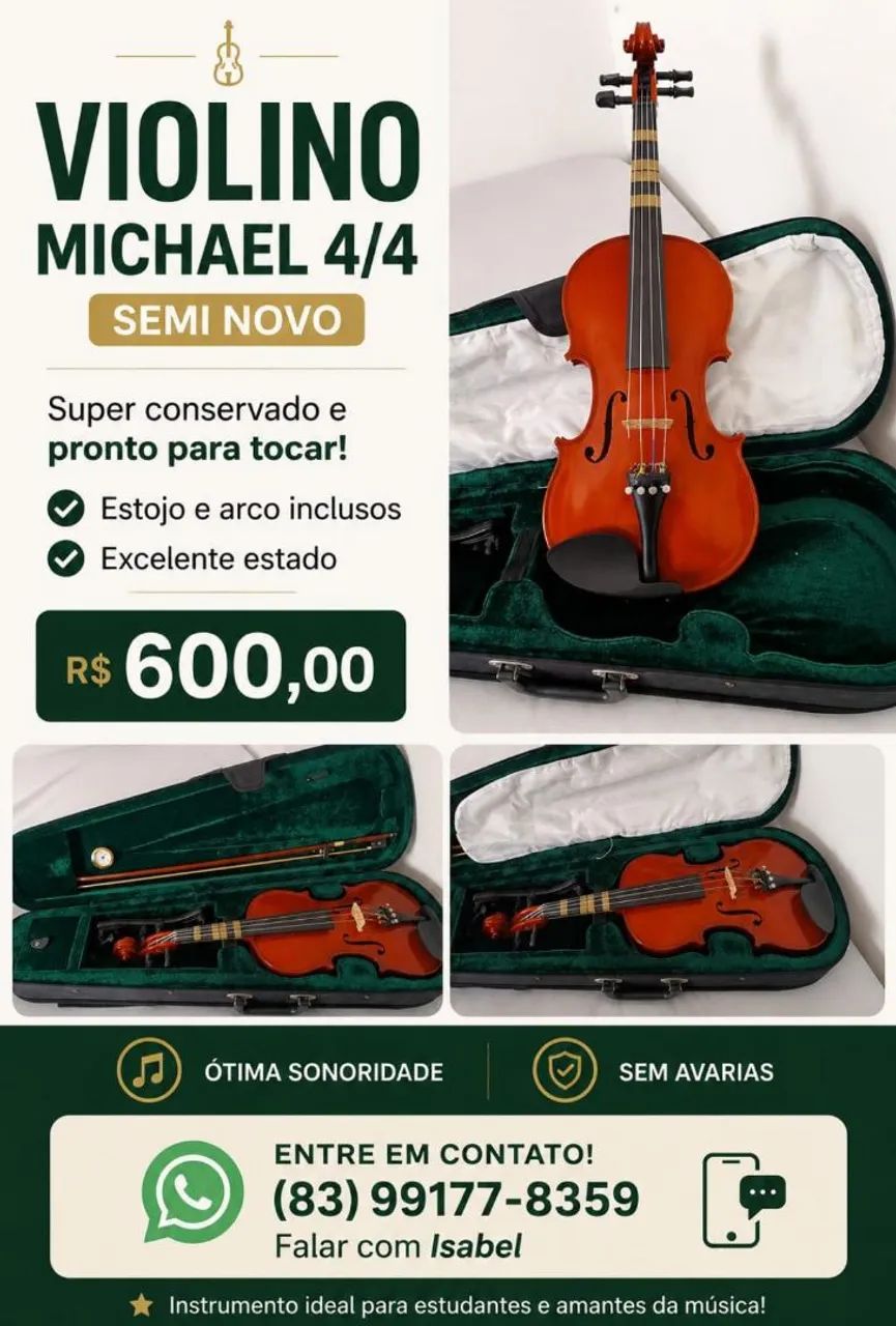 Violino Michael 4/4