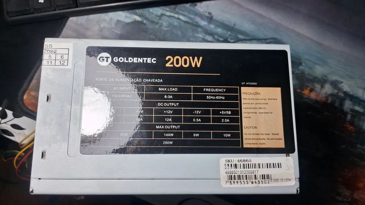 Fonte 200w goldentec  - Foto 2