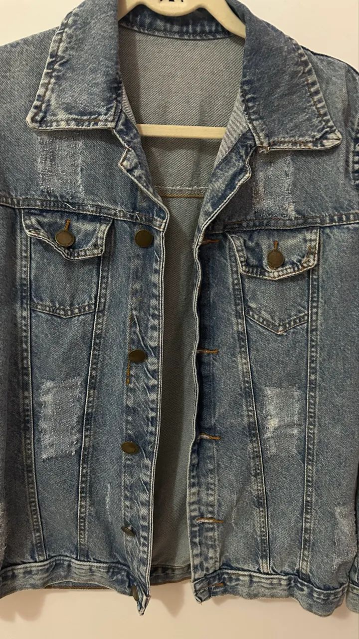 Jaqueta Jeans Nova - Foto 2