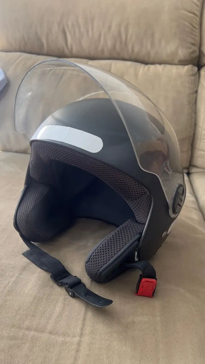 Capacete aberto  - Foto 4