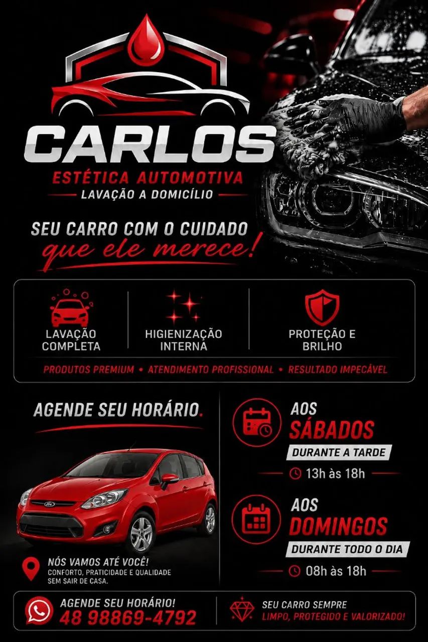 ? Lavagem de Carro na Sua Casa | Qualidade Profissional