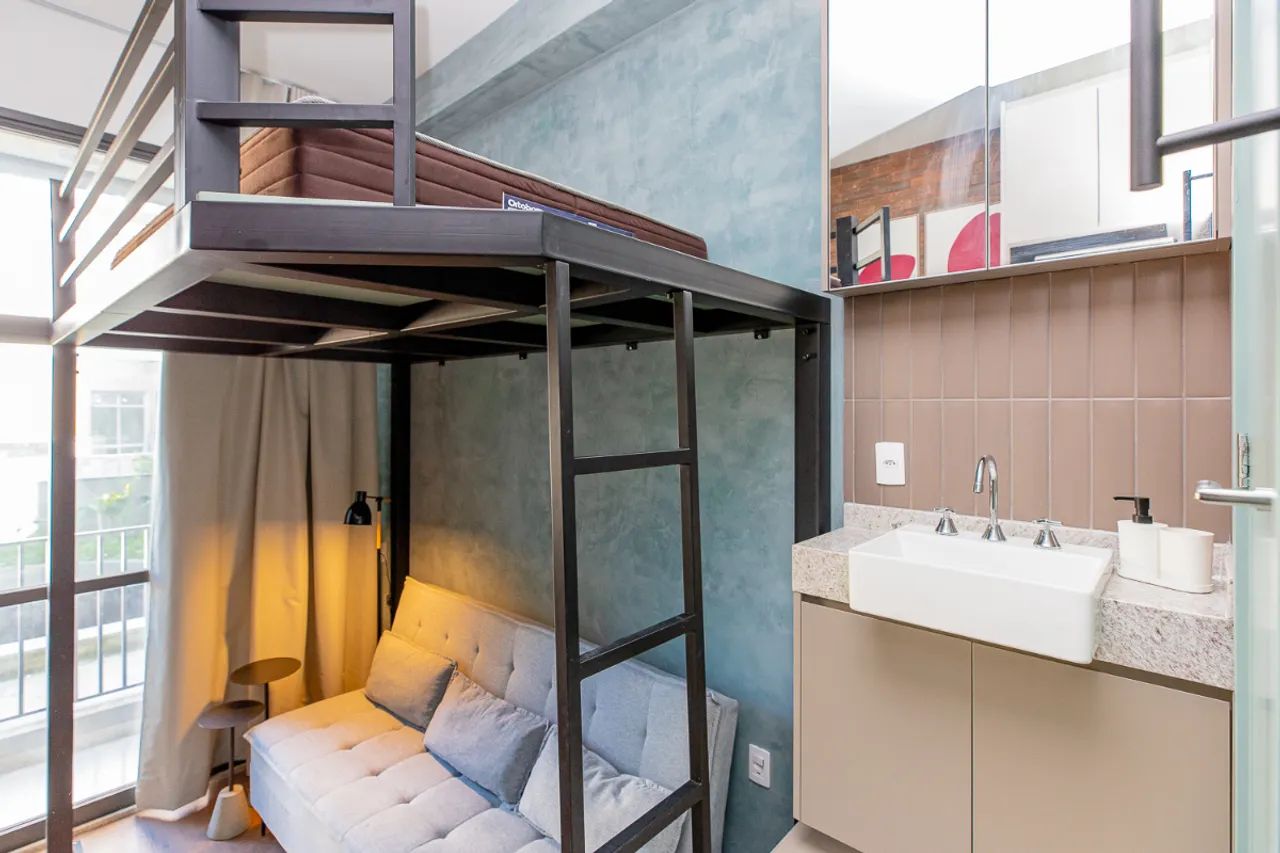 Studio para venda e locação em Santo Amaro com 1 quarto, 21m² - Foto 2