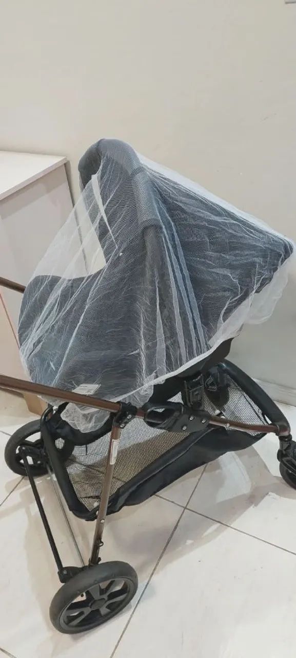 Carrinho de bebê e bebe conforto  - Foto 3