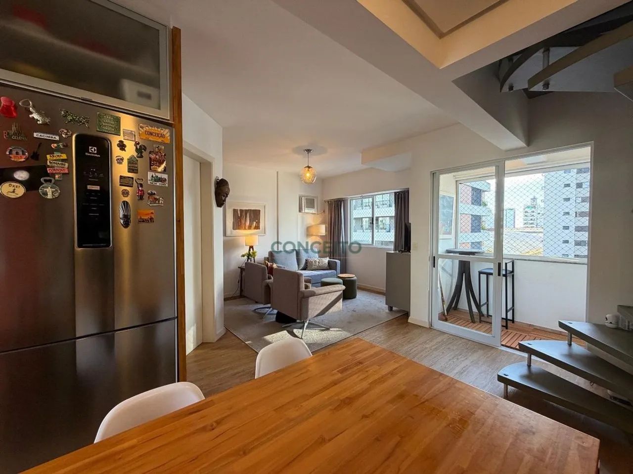 Apartamento Duplex a venda com 1 dormitório , 81m², no Centro de Florianopolis R$1.099.000 - Foto 5