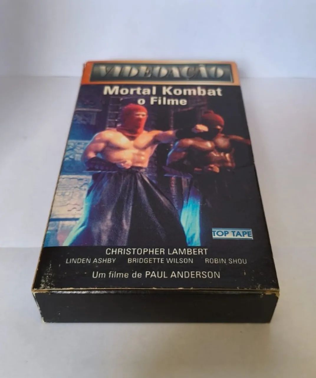 Fita VHS Mortal Kombat O Filme - Clássico dos Anos 90 - DVD, Blu