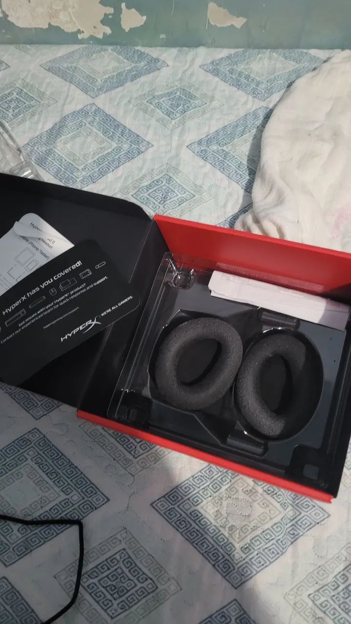 HEADSET HYPERX CLOUD 2 - 7.1 / cabo com mal contato - Foto 4