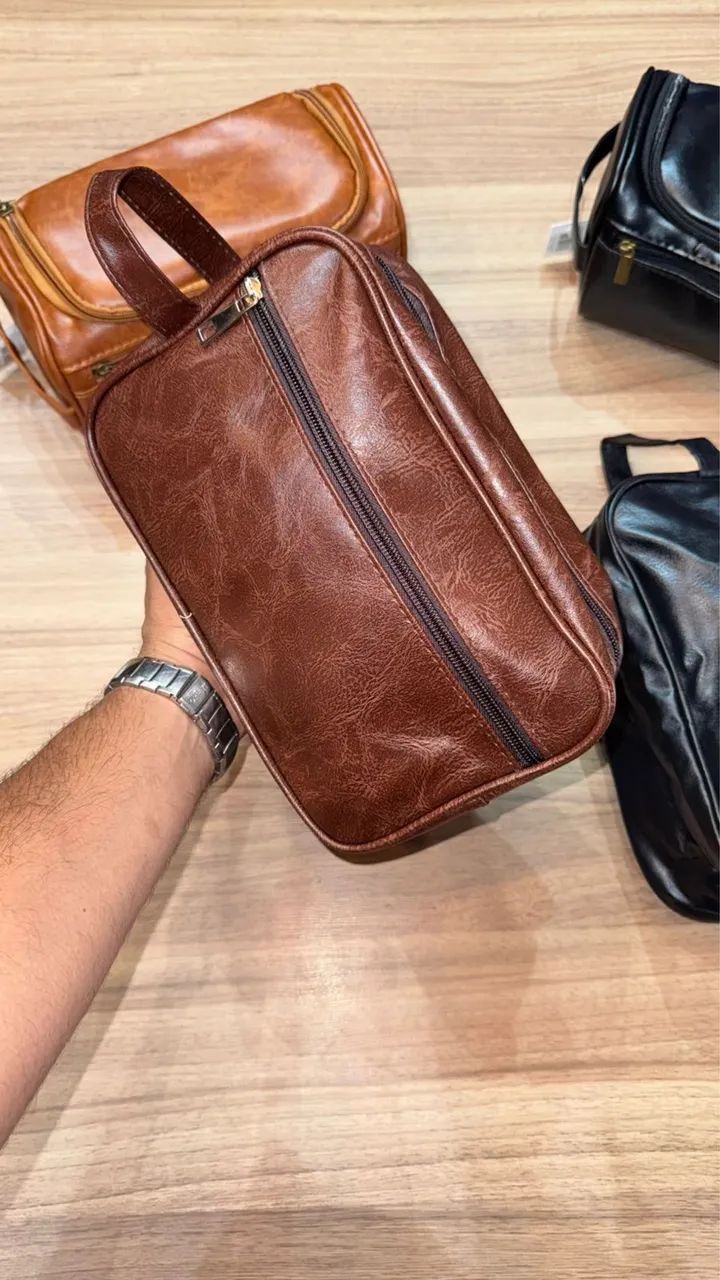 Necessaire em couro  - Foto 3