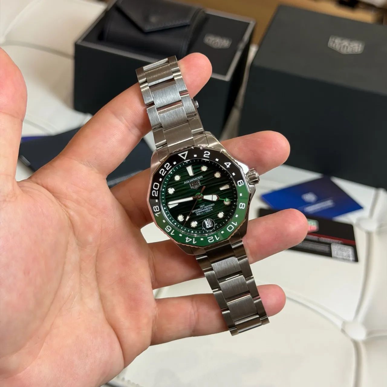 Tag Heuer Aquaracer GMT - Sprite - Foto 2