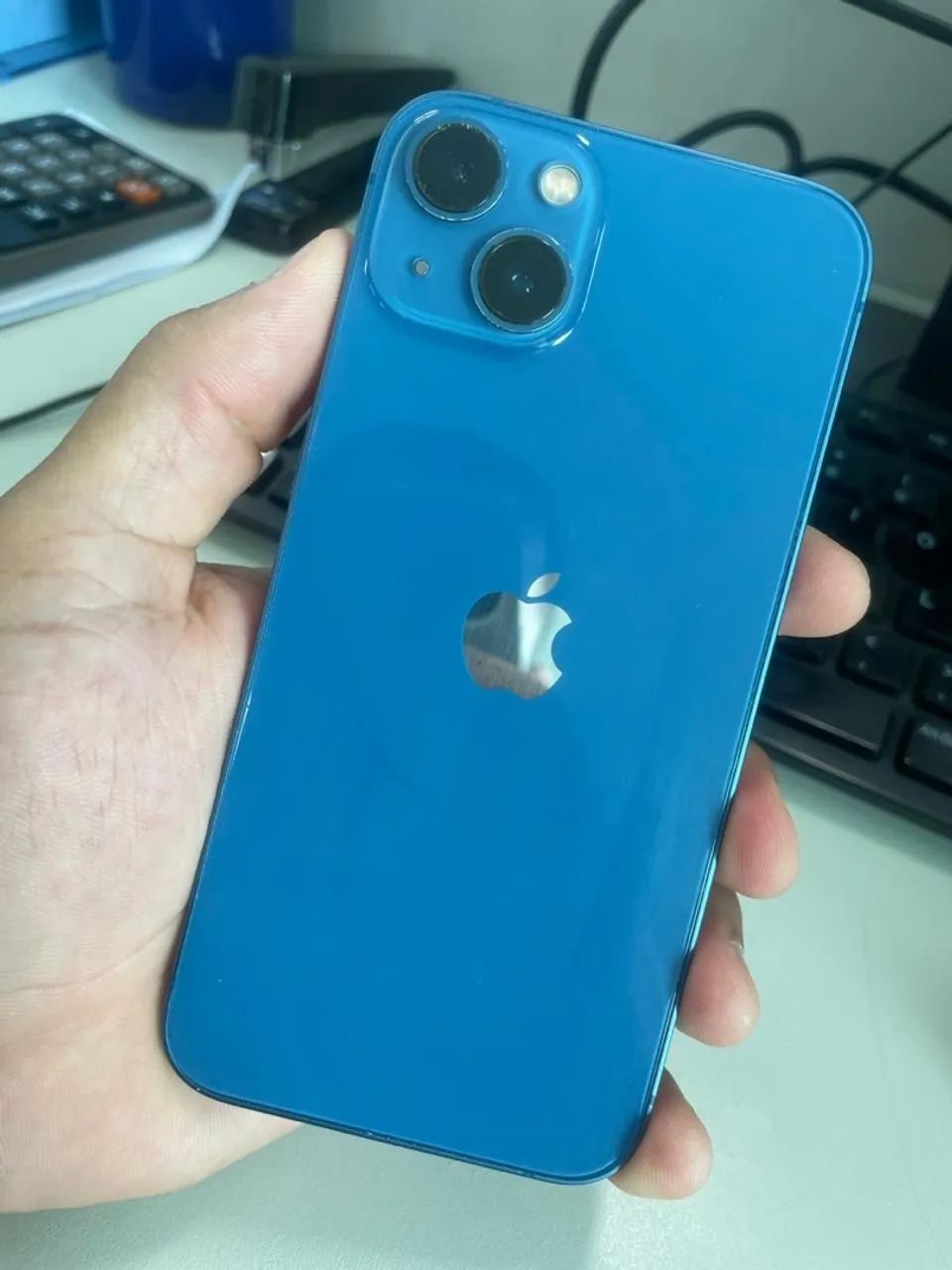 iPhone 13 128 gigas azul - Foto 2