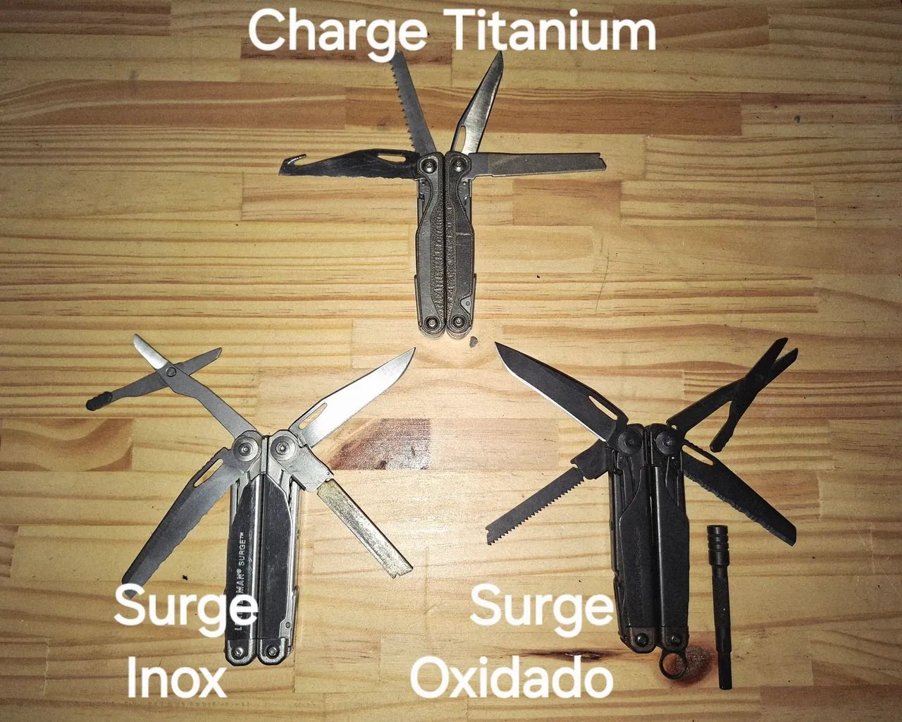Canivetes LEATHERMAN com bolsa - Foto 2