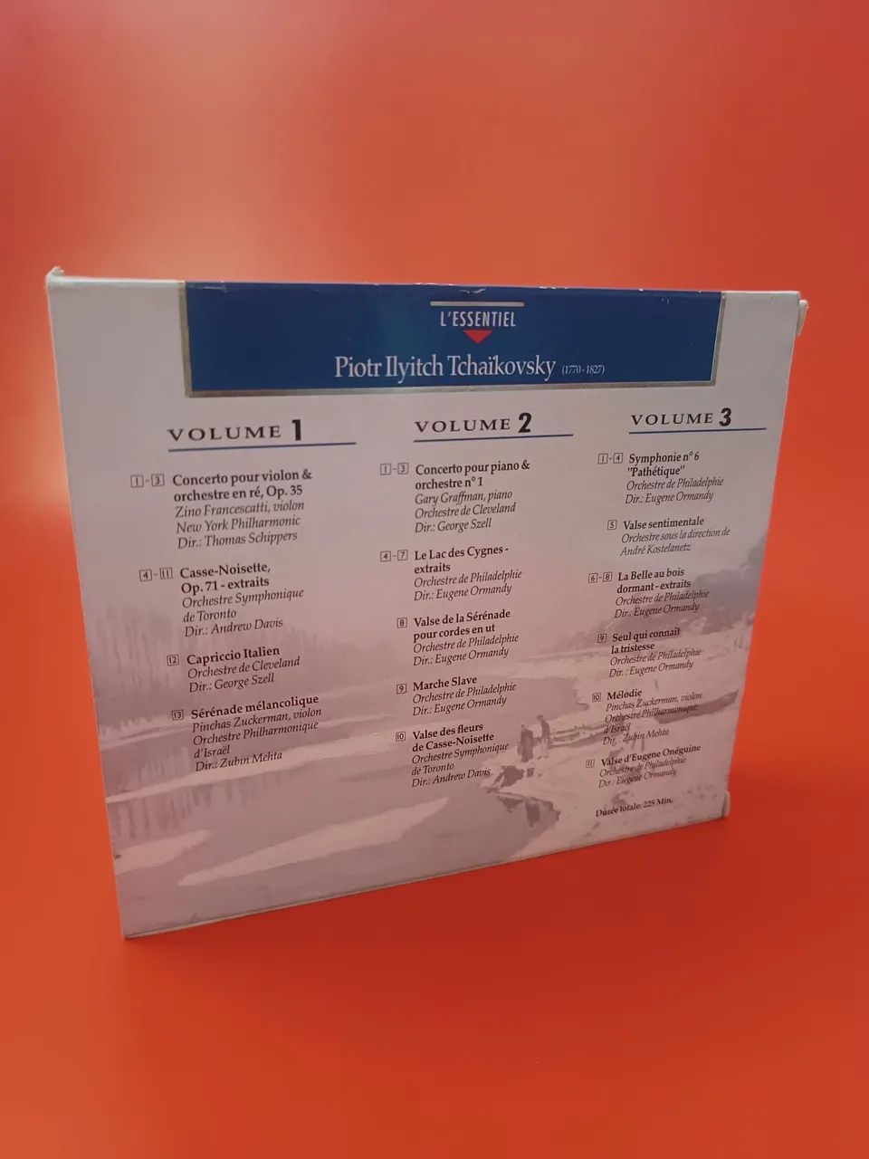 Coleção de CDs 3 Tchaikovsky L'Essentiel Sony importado - Foto 4