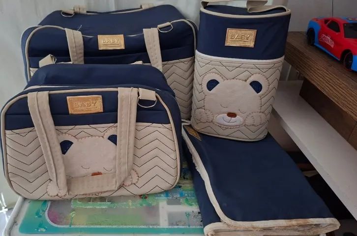Kit bolsa maternidade menino - Foto 2