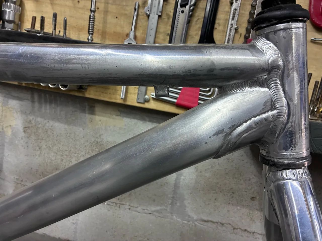 Quadro e garfo BMX Alfameq Eagle  - Foto 3