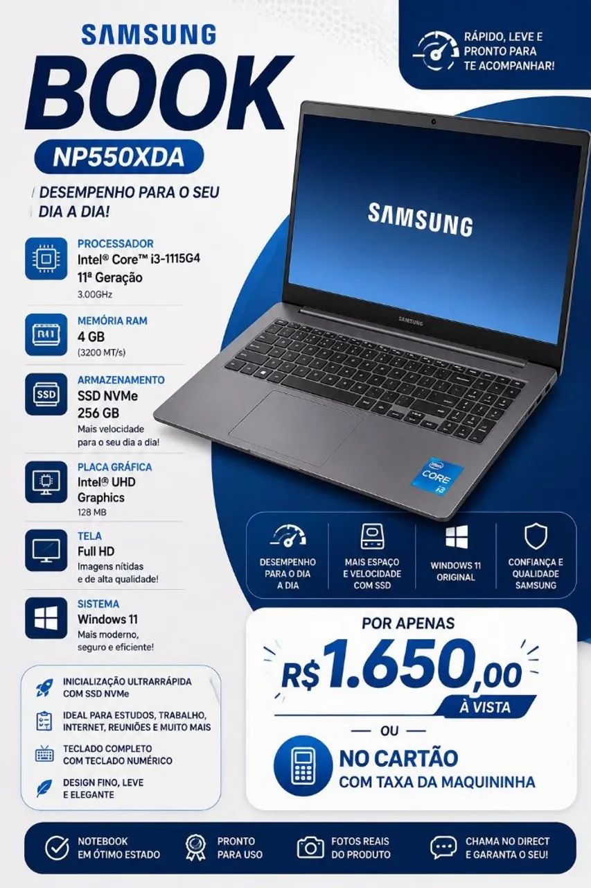 Vendo notebook 