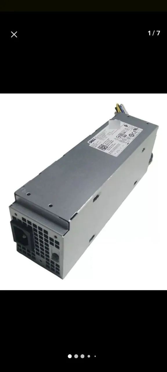 Fonte hp e Fonte dell 4+8 pinos falar com ivan * wtz aceita cartão  - Foto 2