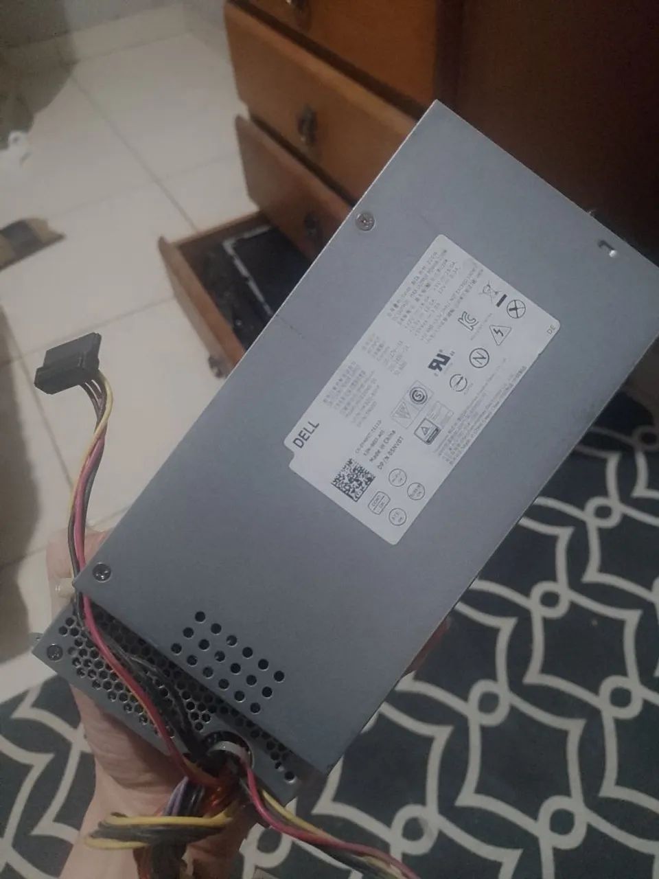 Fonte slim 220w Dell. Funcionando