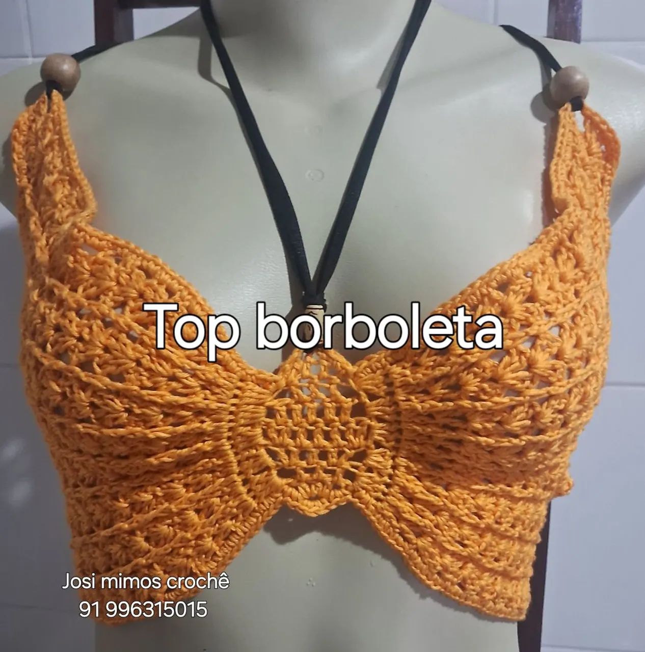 Cropped crochê  - Foto 5