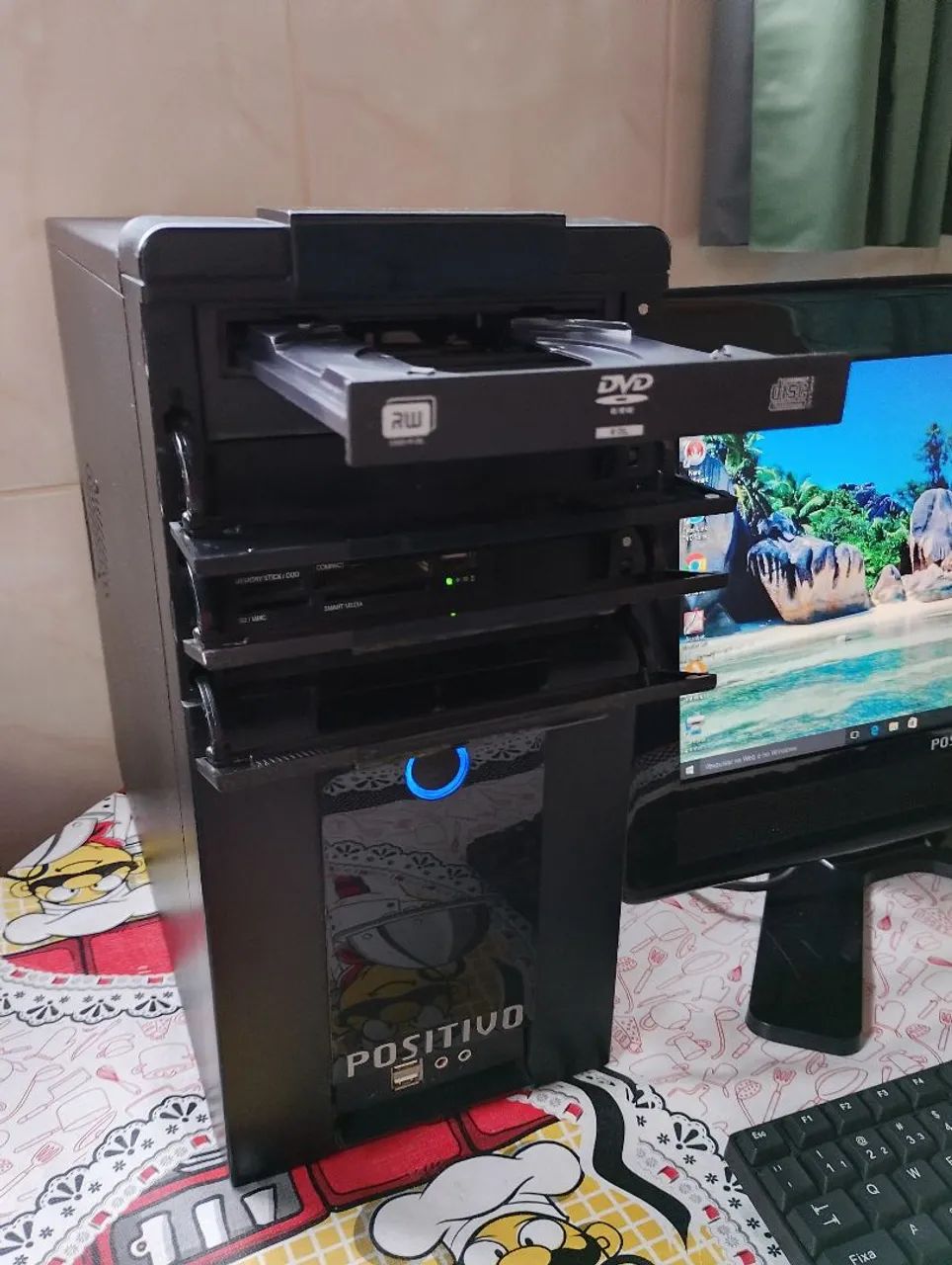 Computador Completo com Multifuncional HP - Foto 5