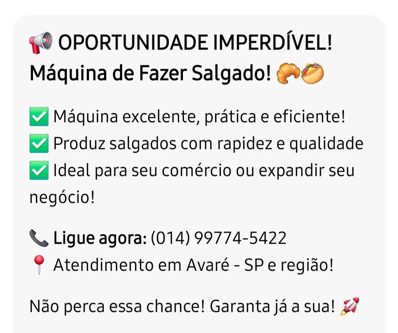 Maquina de fazer  salgado completo - Foto 4