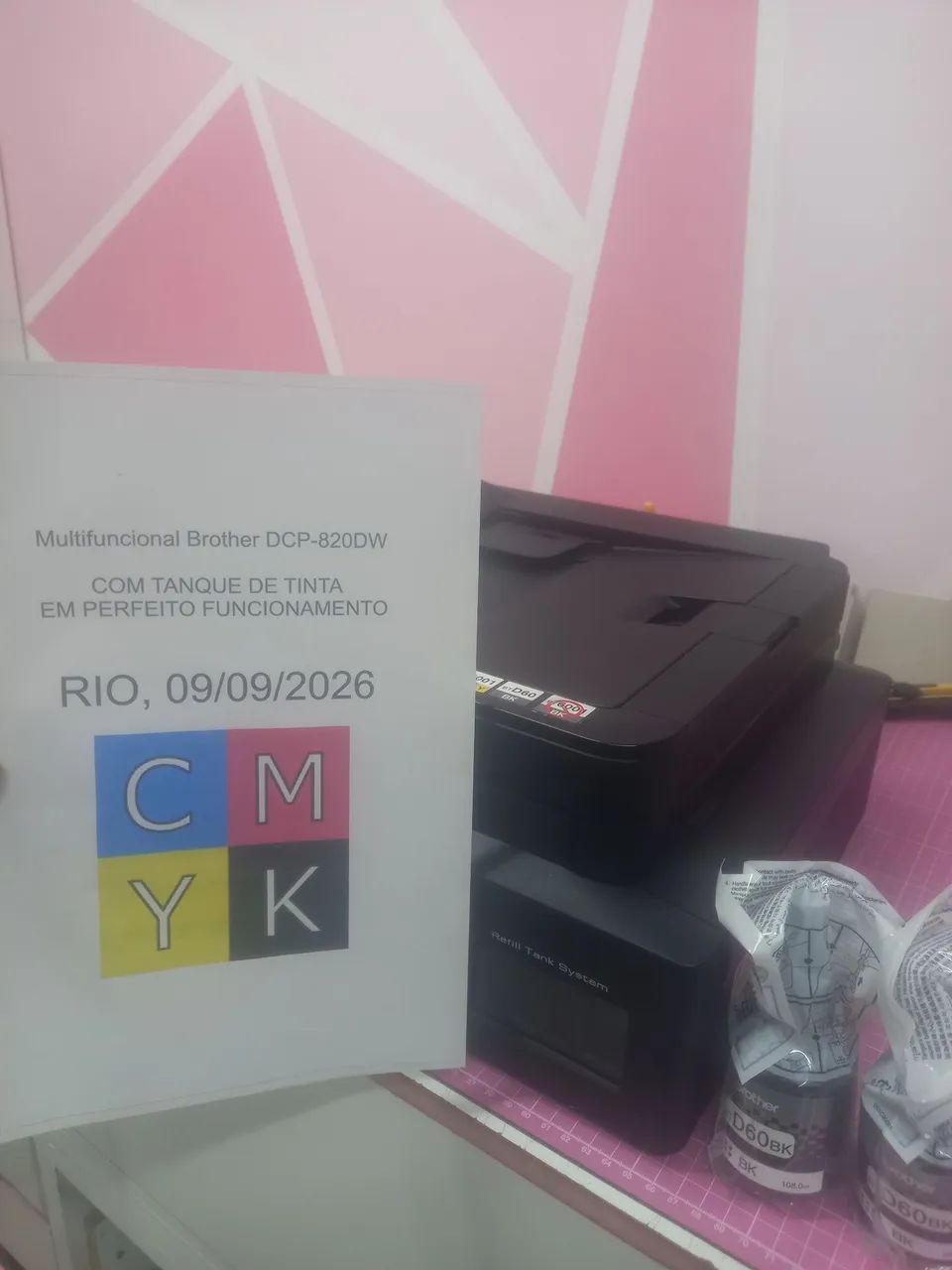 Impressora multifuncional Brother DCP 820 - Foto 5
