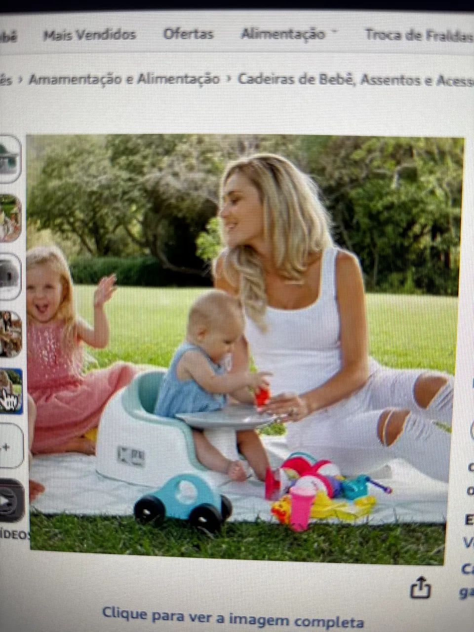 Cadeira de alimentação Bumbo 3 em 1 - Foto 2