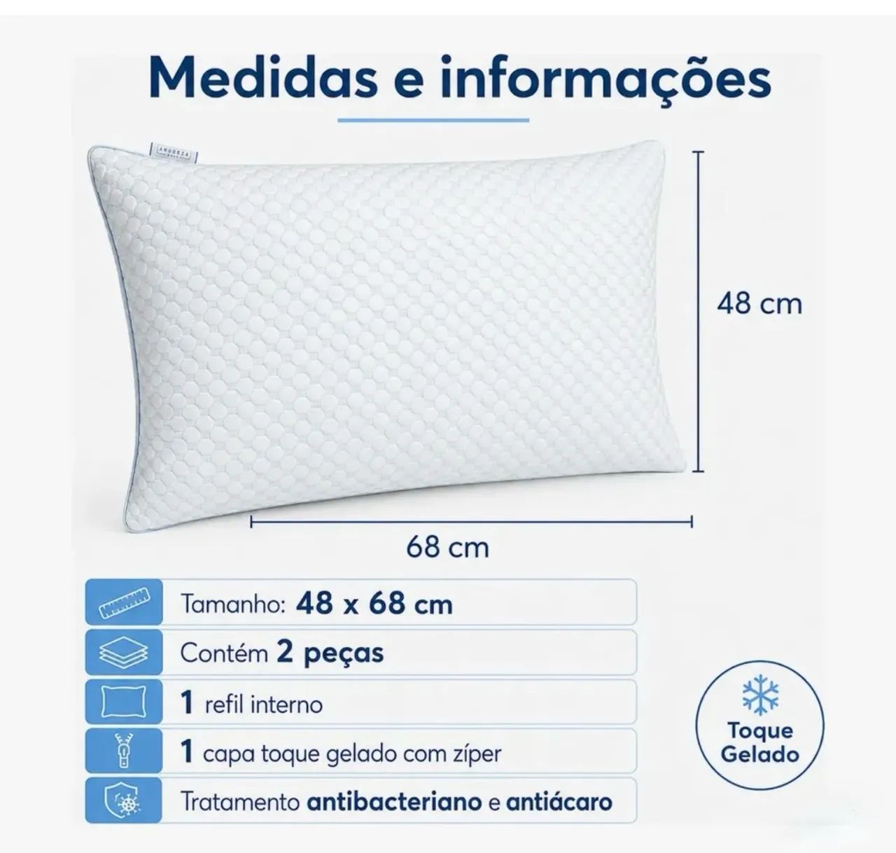 Travesseiro smart cool  - Foto 2