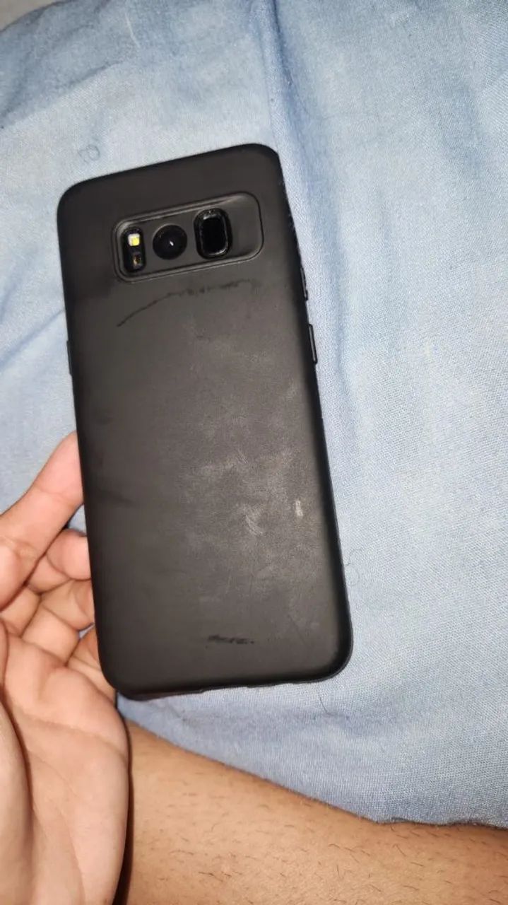 Celular s8 e s20 fe, somente o S20 FE com defeito na tela