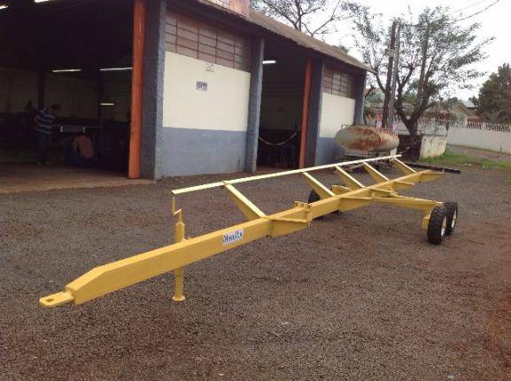 Carreta agrícola transporte de plataforma - Foto 2