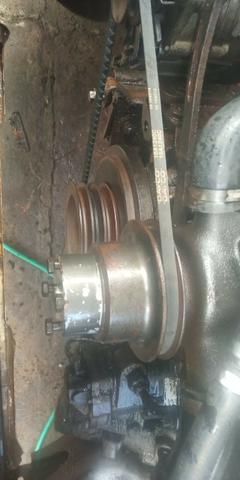Motor Mwm 04 Cil 229 Turbo de fábrica F100 F1000 F4000 Trator Retro Estacionario - Foto 5