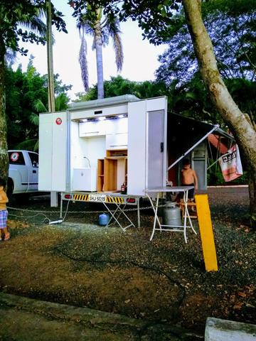 Trailer camping