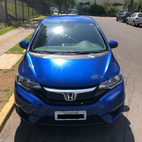 Honda fit ex cvt 2015 automático azul