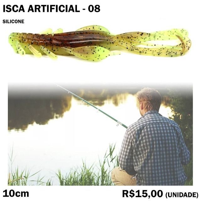 Isca para Pesca - Modelo 08