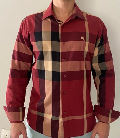 burberry camisa original