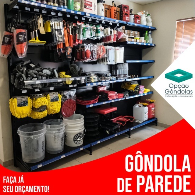 Gôndolas, Prateleiras e Bandejas Novas - Foto 4