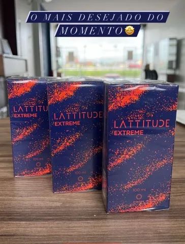 Perfume Masculino Lattitude Extreme Hinode 100ML Ref. Olfativa: One Million - Foto 3