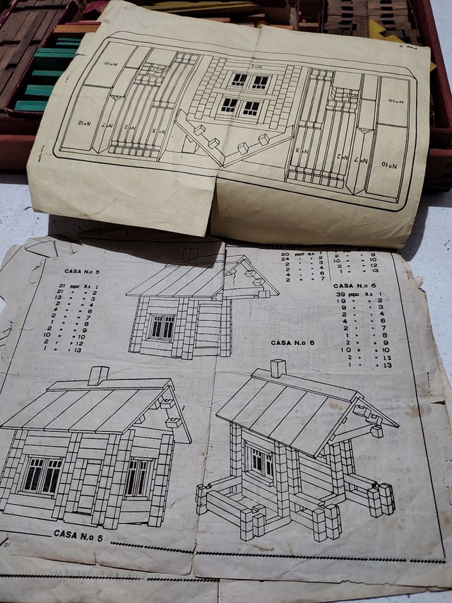 Jogo anos 70 de madeira ótimo estado  - Foto 4