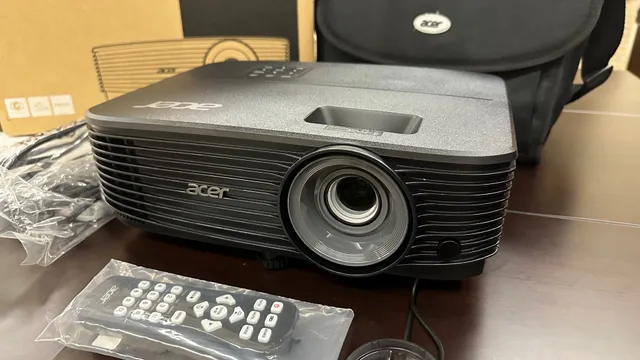 Projetor Acer 4500 lúmens