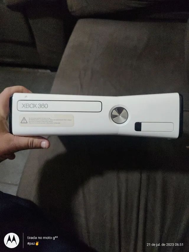 Xbox 360 slim luz vermelha conserto ou retirada de peças 