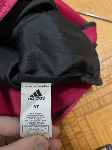Linda Bolsa Original Adidas Preta e vinho - Foto 3