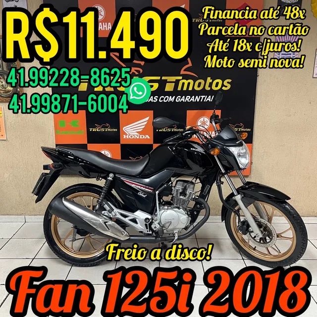 Honda CG 160 START CBS 2019 em Paraná - SóCarrão