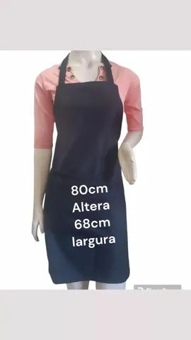 Avental  tecido brim 100% algodão 