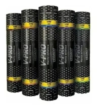 Manta Preta Poliester 4mm Tipo 2 Vedacit<br><br>