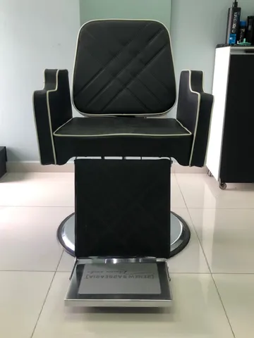 Cadeira de barbearia reclinavel
